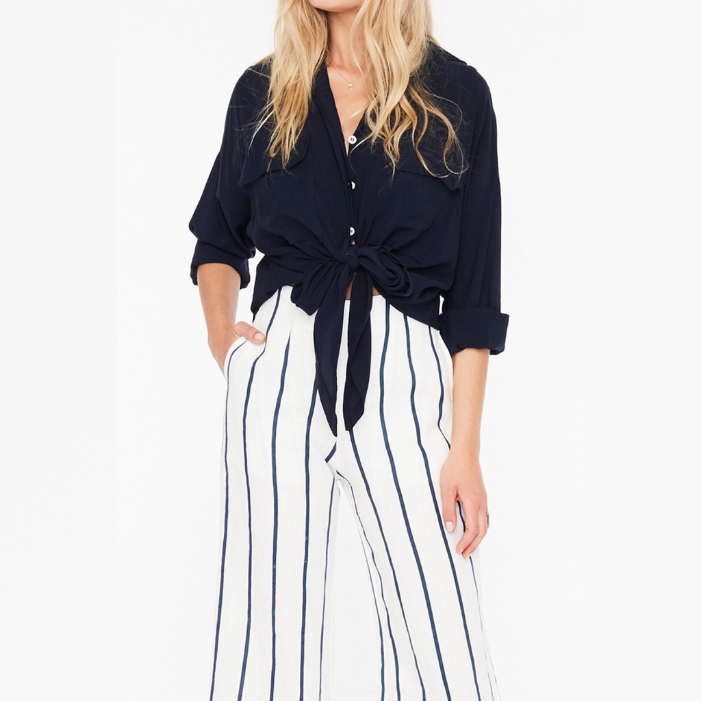Faithful The Brand Brigitte Knot Shirt